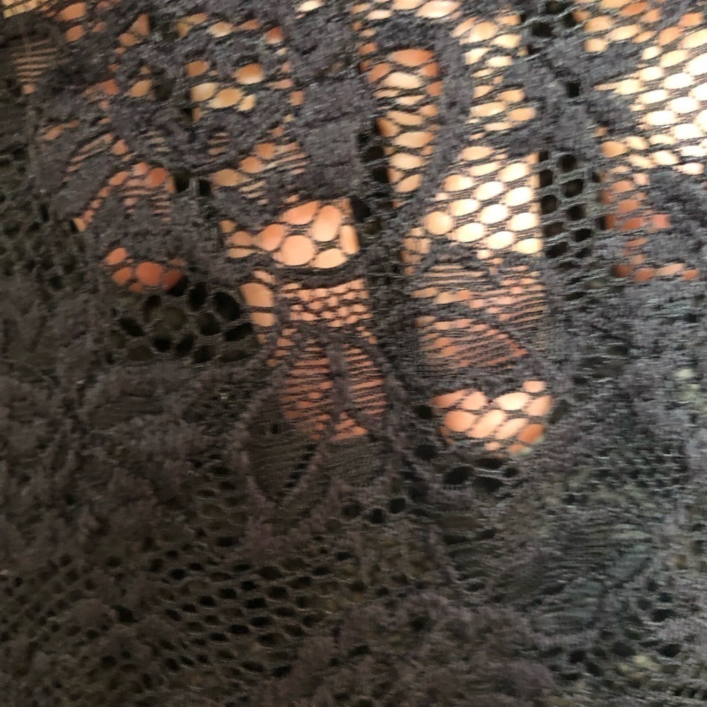 Torrid Black Lace Tunic or Cover Up Size 3X - Picture 5 of 9